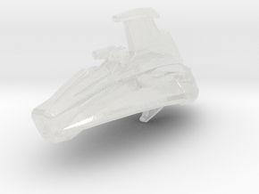 Xindi Cargo Vessel 1/1000 Attack Wing in Clear Ultra Fine Detail Plastic