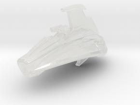  Xindi Cargo Vessel 1/1000 in Clear Ultra Fine Detail Plastic