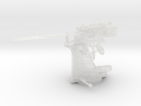 1/45 DKM 3.7 cm/L83 (1.5") SK C/30 Single Gun in Clear Ultra Fine Detail Plastic