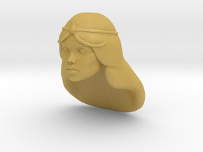Lady Arvela Head Origins in Tan Fine Detail Plastic
