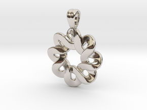 Flower knot in Platinum