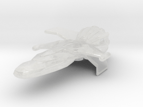 Yridian Destroyer 1/7000 Attack Wing in Clear Ultra Fine Detail Plastic