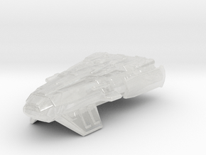 Zibalian Freighter 1/7000 Attack Wing in Clear Ultra Fine Detail Plastic