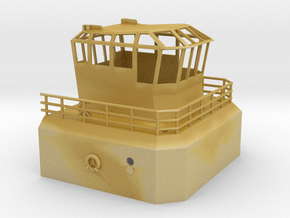 1/50 YTB Tugboat Pilot House in Tan Fine Detail Plastic