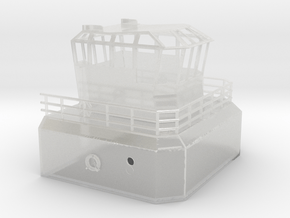 1/50 YTB Tugboat Pilot House in Clear Ultra Fine Detail Plastic