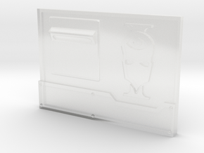 Silent Sisterhood Metal Box APC front hatch #1 in Clear Ultra Fine Detail Plastic