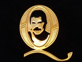 Freddie in Polished Brass