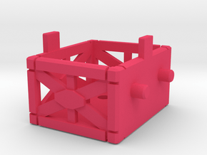 TF G1 Ironworks Crane Staging Platform in Pink Smooth Versatile Plastic