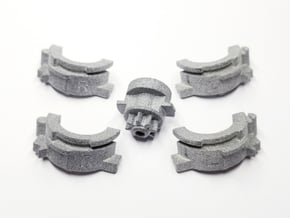 GT-69 Replacement Neo SG Casings & Normal Core in Gray PA12 Glass Beads