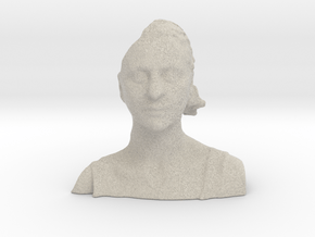 Voronoi Woman (1st Edition) in Natural Sandstone