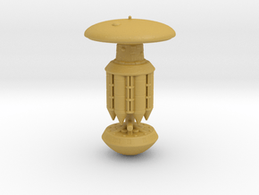 Particle Fountain 1/7000 in Tan Fine Detail Plastic