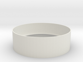 Kaleidoscope Cell Bushing tall in White Natural Versatile Plastic