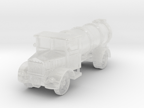 Lancia 3Ro Tank 1/87 in Clear Ultra Fine Detail Plastic