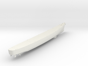 1/500 Scale Gearing Class Hull in White Natural Versatile Plastic