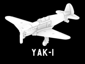 Yak-1 in White Natural Versatile Plastic: 1:220 - Z