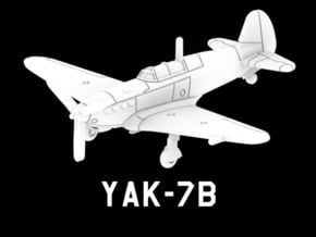 Yak-7B in White Natural Versatile Plastic: 1:220 - Z