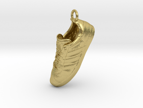 Adidas Gazelle Charm / Pendant in Natural Brass