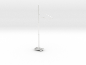 [1/160] Hong Kong KCR Light Rail Pole (F) in Clear Ultra Fine Detail Plastic