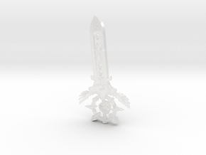Angels Of Shadow Angelic Sword Contempt Dread LEFT in Clear Ultra Fine Detail Plastic