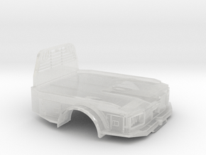 1:64 hauler bed in Clear Ultra Fine Detail Plastic