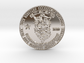 Lord Zeus Coin of 9 Virtues MAZUMA II in Platinum
