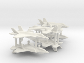 F-35A Lightning II (Clean) in White Natural Versatile Plastic: 1:700