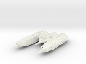 Klingon Jach Class 1/7000 in White Natural Versatile Plastic