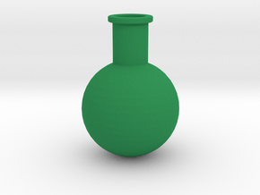 Fiole in Green Smooth Versatile Plastic