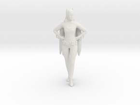 Batman - Batgirl - Custom in White Natural Versatile Plastic