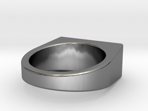 Connect Ring : Slim in Polished Silver: 5 / 49