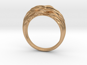 Differential Growth Ring 3 in Natural Bronze