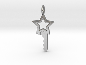 Star Key - Precut for Kink3D Lock Set in Natural Silver