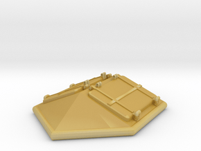 1/128 DKM Graf Spee Stern Skylight in Tan Fine Detail Plastic