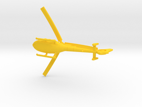 035I SA-341 Gazelle 1/200 in Yellow Smooth Versatile Plastic