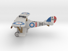 Nieuport 27 B3629 (full color) in Matte High Definition Full Color