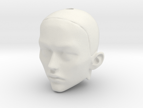 Boy-manikin-head-2020 (Strung head- MOBILE) in Basic Nylon Plastic