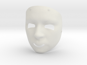 Human Face Mask in Basic Nylon Plastic