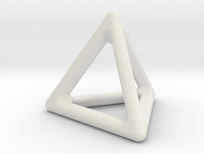 Simply Shapes Pendants Triangle in Basic Nylon Plastic