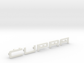 Cupra Lower Grill Letters - Full Set in Basic Nylon Plastic