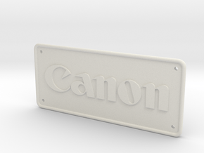 Canon Camera Patch - Holes in Basic Nylon Plastic