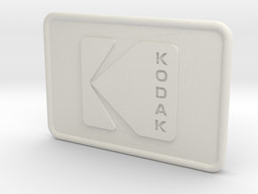 Kodak Logo Patch in Basic Nylon Plastic