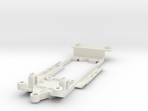 1/32 Scalextric Corvette L88 Chassis for SW pod in Basic Nylon Plastic