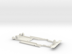 1/32 SCX Plymouth 'Cuda Chassis for Slot.it AW pod in Basic Nylon Plastic