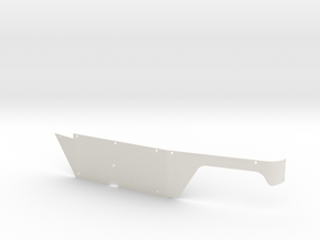 Left Body Panel (Type-T) for Micro Shark in Basic Nylon Plastic