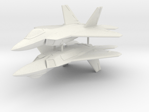 1/285 F-22A Raptor (x2) in Basic Nylon Plastic