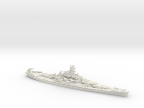 US BB60 Alabama [early-war; 1942] in Basic Nylon Plastic: 1:1800