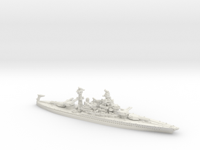 USN BB46 Maryland [early-war;1941] in Basic Nylon Plastic: 1:1800