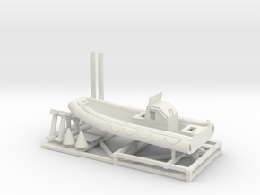 1/72 Scale 23 foot Navy Boat RHIB (RIB) in Basic Nylon Plastic