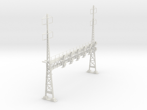 HO Scale PRR W-signal LATTICE 6 Track  W 2-2 PHASE in Basic Nylon Plastic