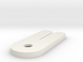 Packet Cutter in White Natural Versatile Plastic